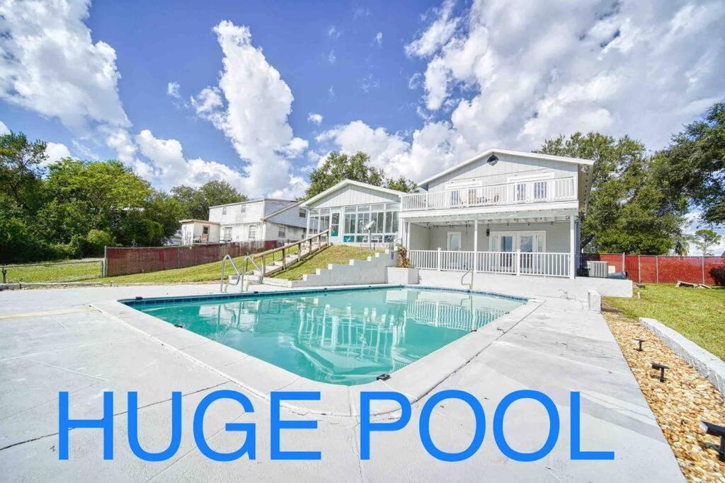 Stylish Lake Home With Huge Pool, Arcade With Ps5,And Theater Just 5 Min From Legoland Winter Haven Eksteriør bilde
