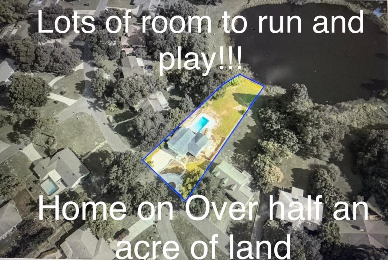 Stylish Lake Home With Huge Pool, Arcade With Ps5,And Theater Just 5 Min From Legoland Winter Haven Eksteriør bilde